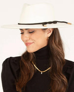 Lucca Rosie Rope Off White Hat