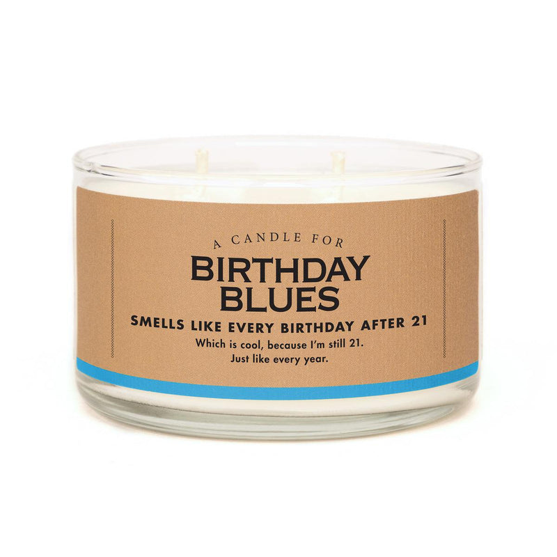 Birthday Blues Candle