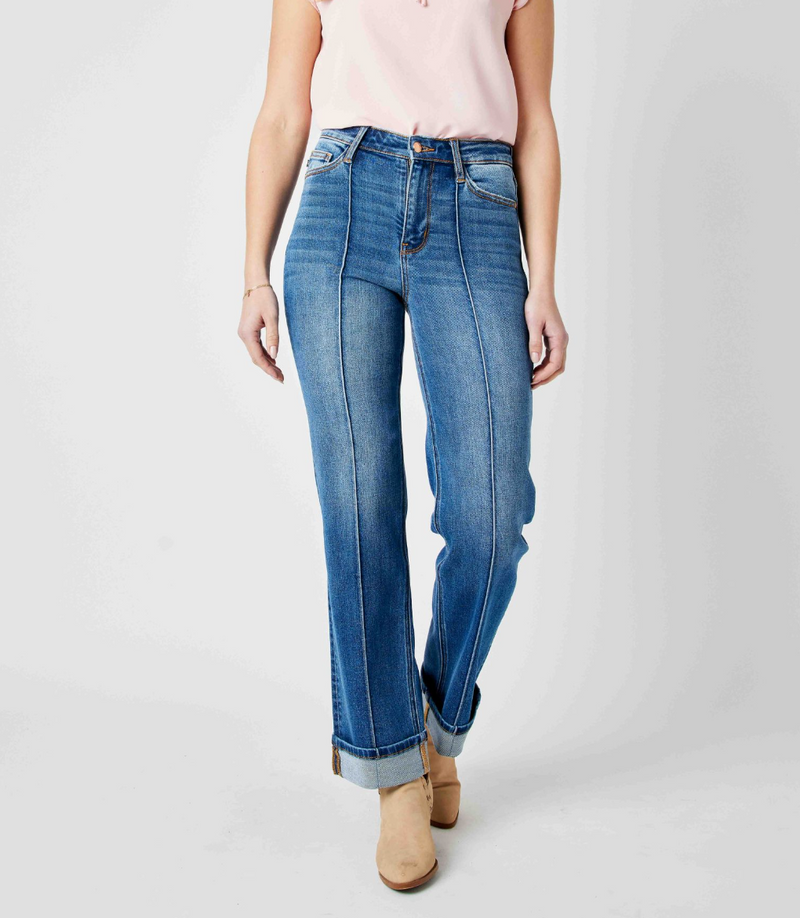 HW Straight Front Seam Jean