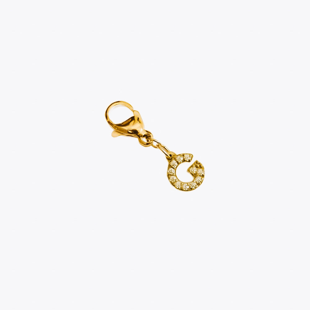 Initial Charm Bar Chanelle Charms-G