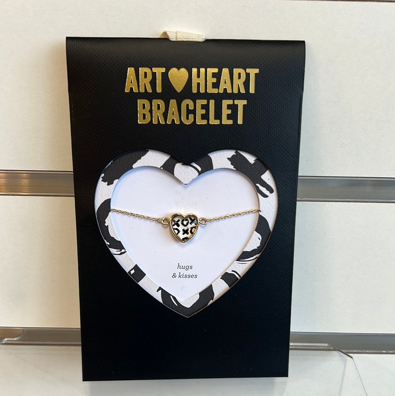 Art Heart Bracelet
