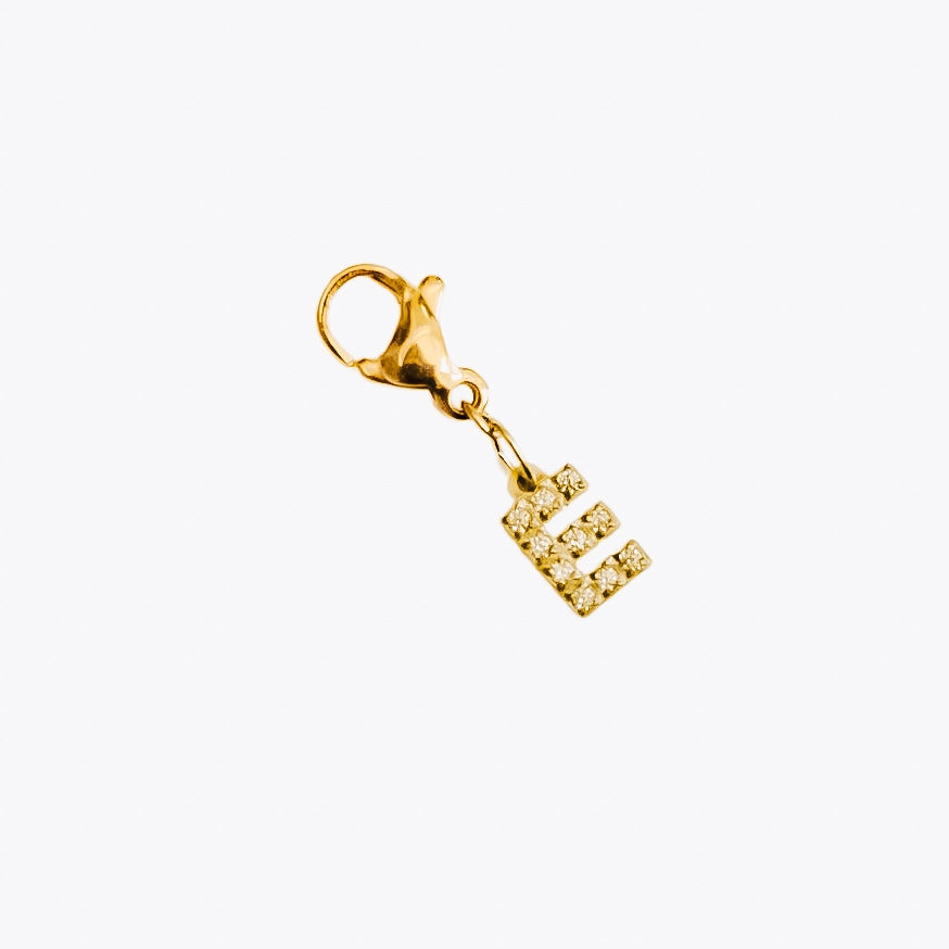 Initial Charm Bar Chanelle Charms-E