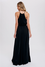 Halter Neck Maxi Dress