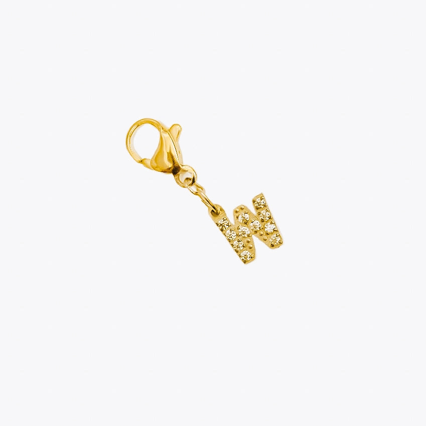 Initial Charm Bar Chanelle Charms-W