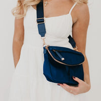 Tilly Navy Crossbody Bag