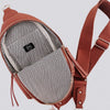 Adventure Awaits Brown Sling Bag