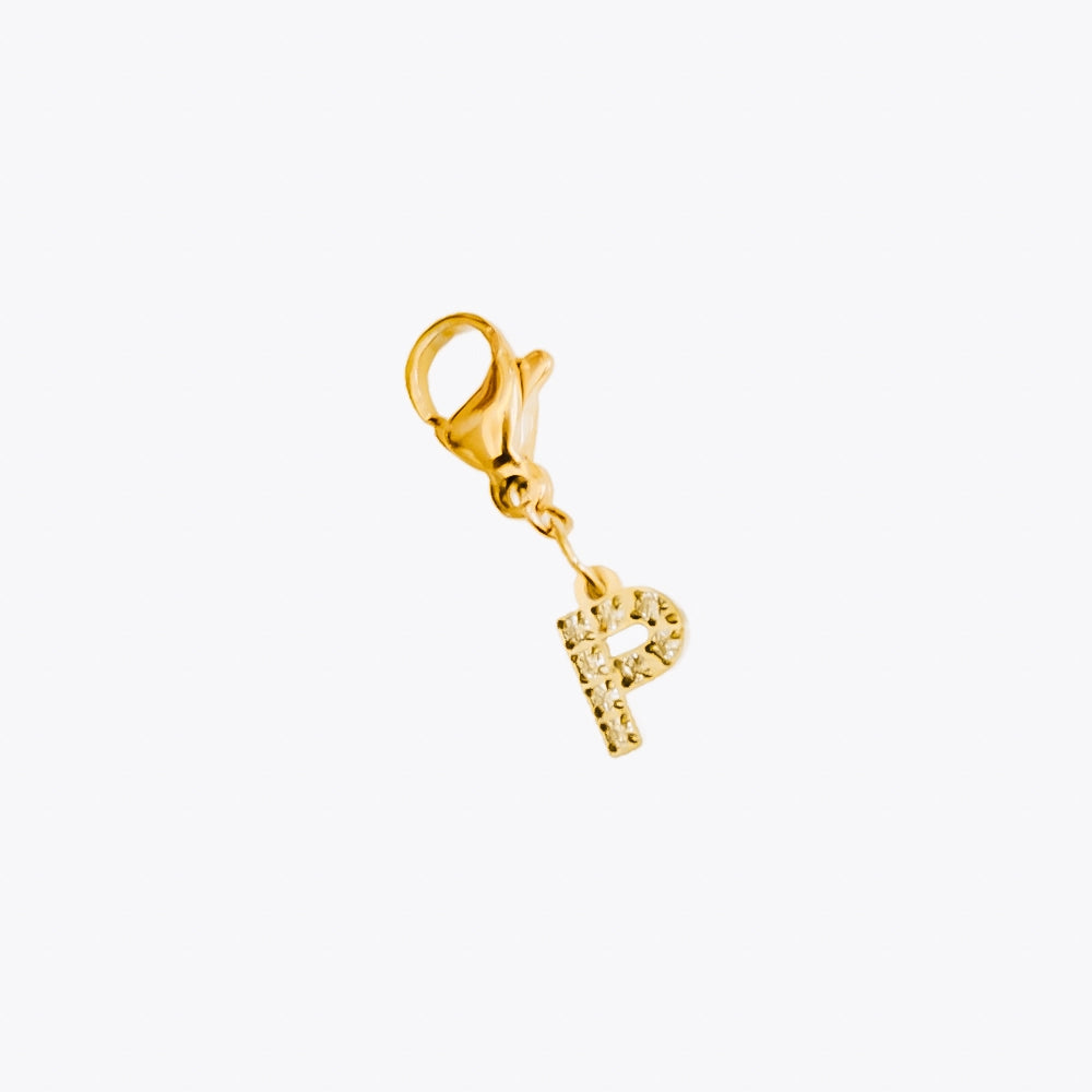 Initial Charm Bar Chanelle Charms-P