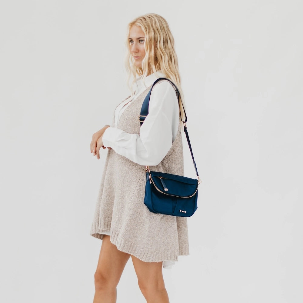Tilly Navy Crossbody Bag