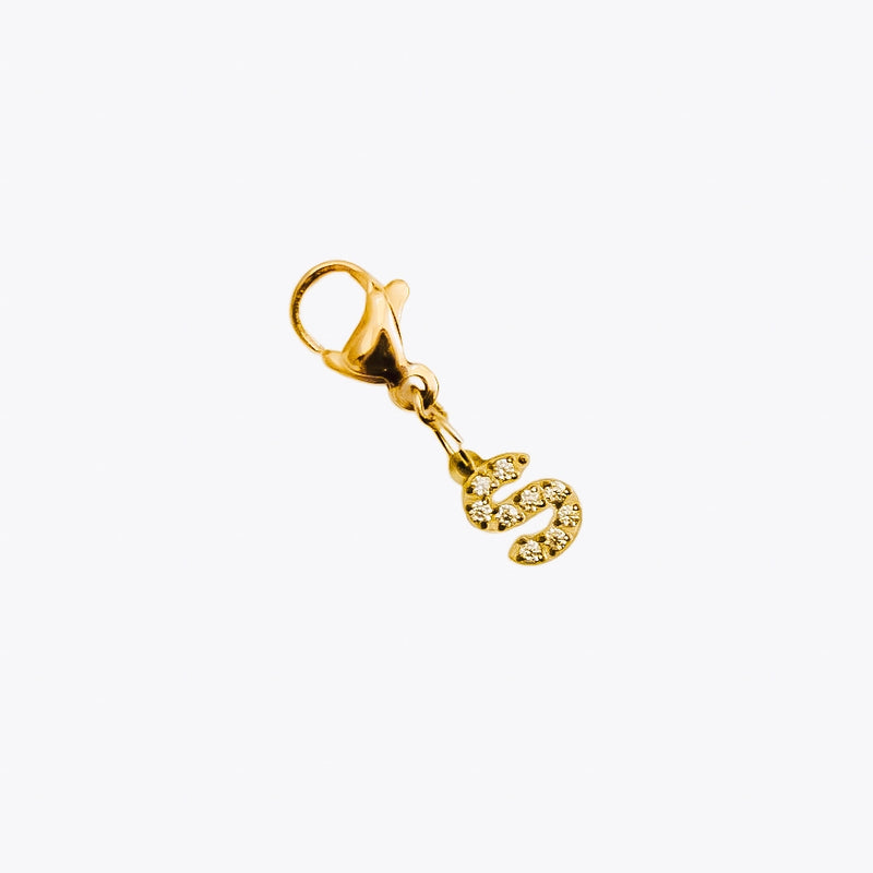 Initial Charm Bar Chanelle Charms-S