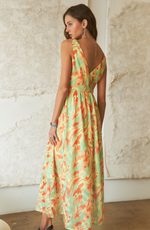 Madelyn Coral Tropic Dress