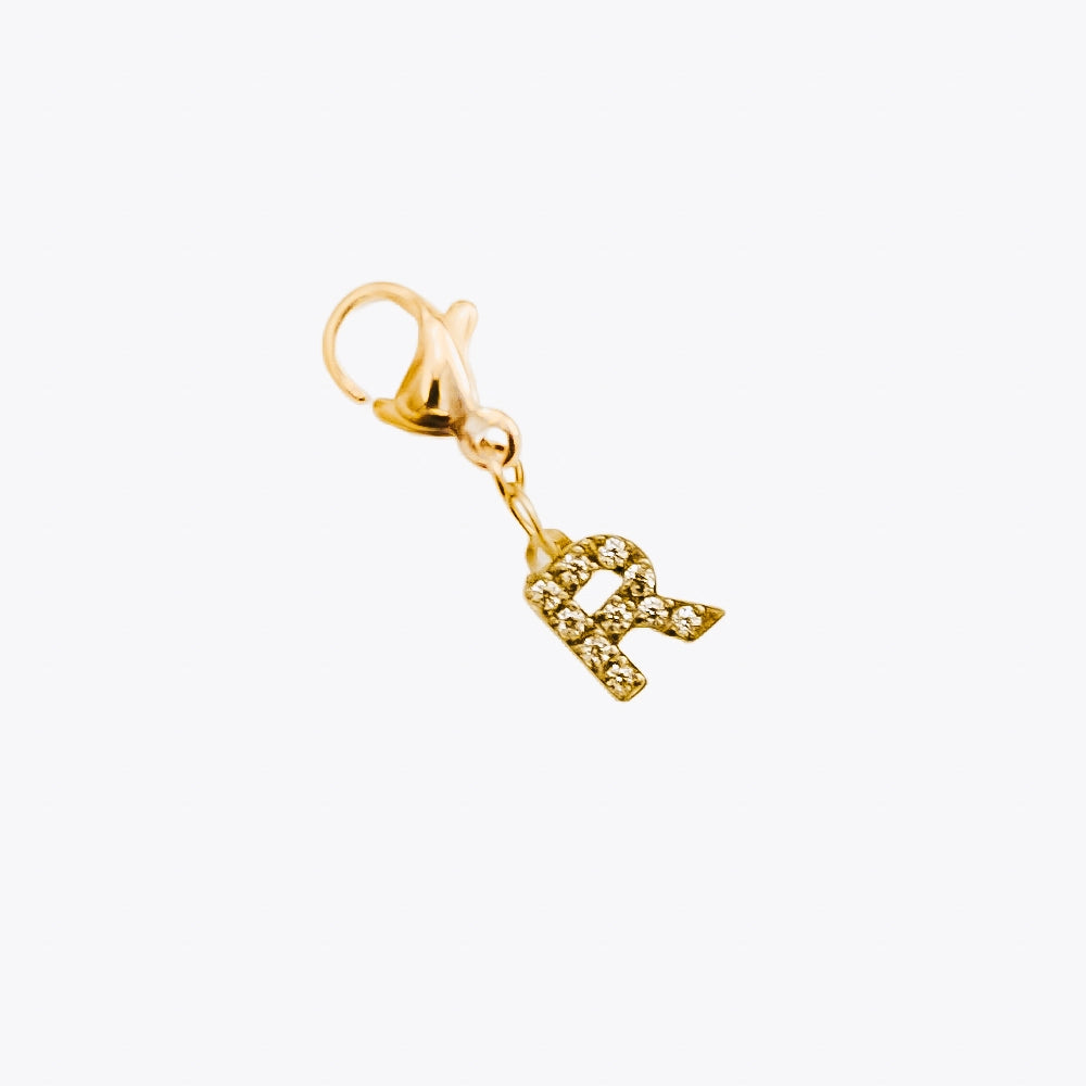 Initial Charm Bar Chanelle Charms-R