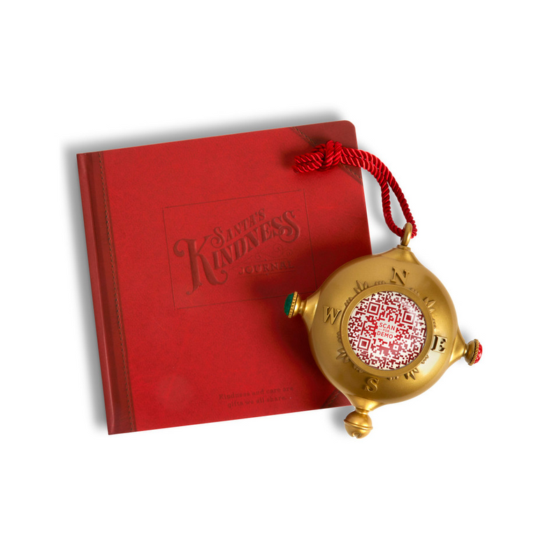 Santas Kindness Ornament & One Journal