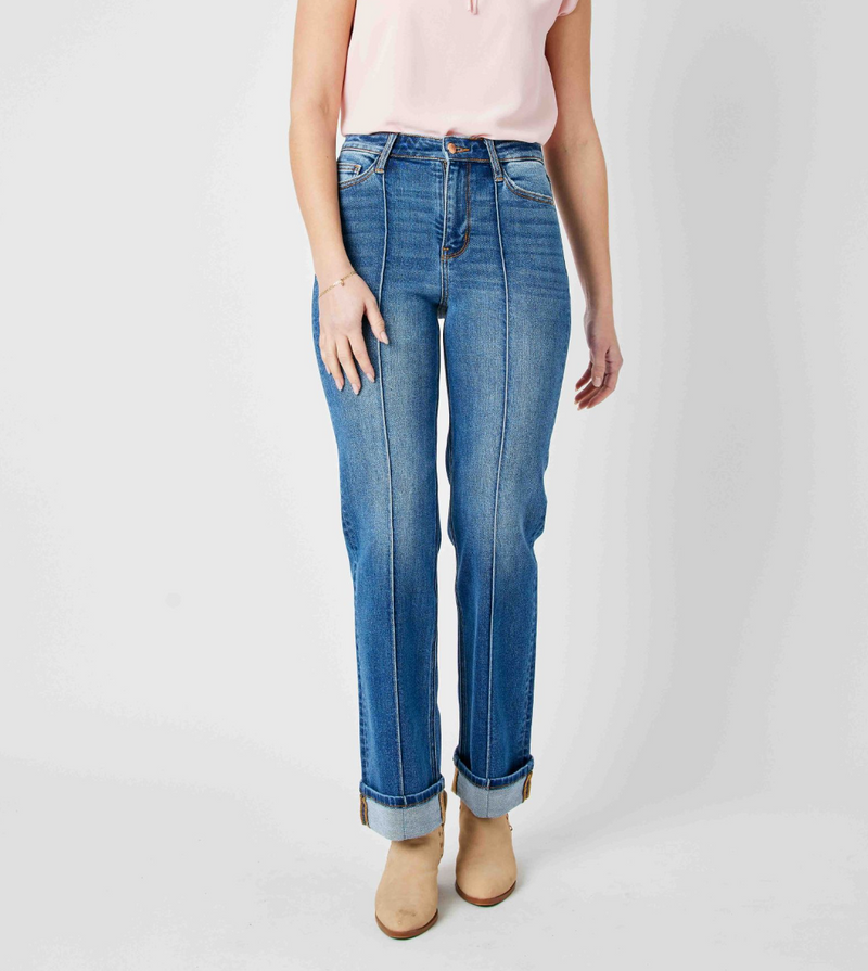 HW Straight Front Seam Jean