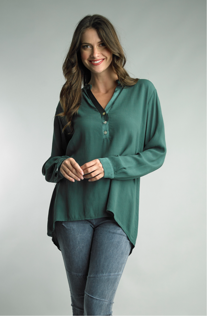 Majestic Forest Green Top