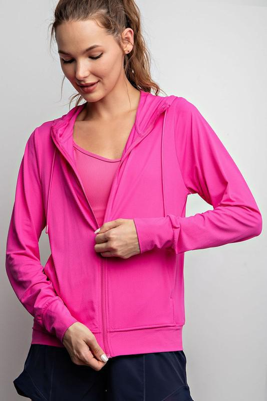 Sahara Pink Workout Jacket