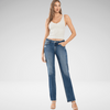 Midrise Slim Straight Leg-0/24