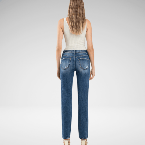 Midrise Slim Straight Leg-0/24