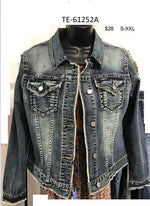 Grace Stonewash Denim Jacket