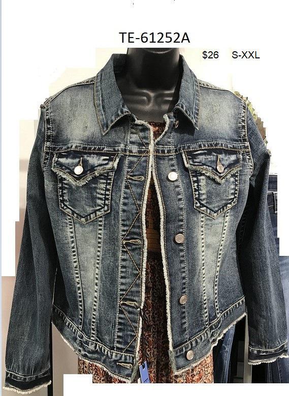 Grace Stonewash Denim Jacket