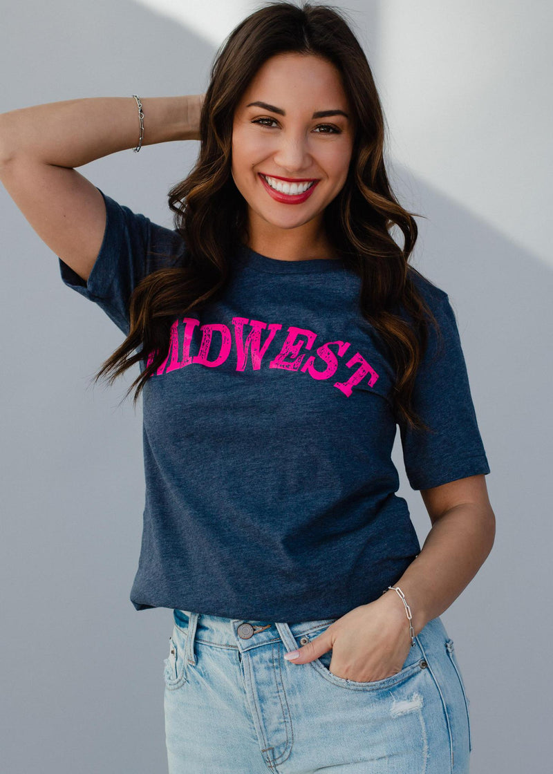 Navy Midwest Tee