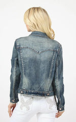 Grace Stonewash Denim Jacket