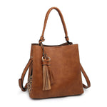 Olivia Leopard Handbag Front